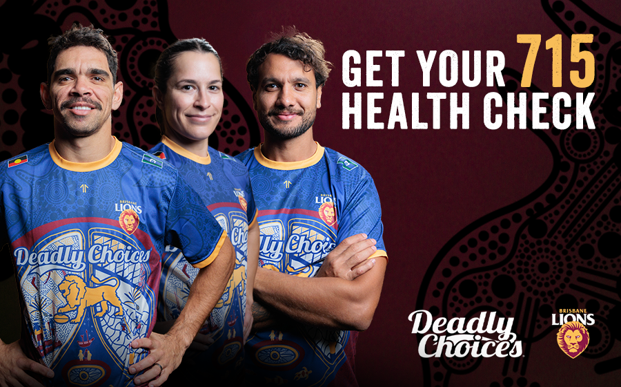 Brisbane Lions Health Check DC shirt