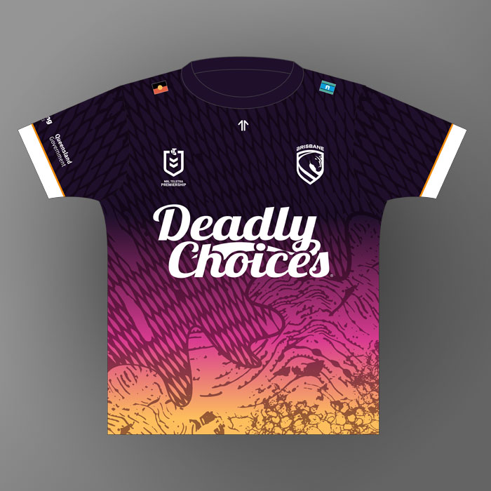 Brisbane Broncos (shirt design 4)