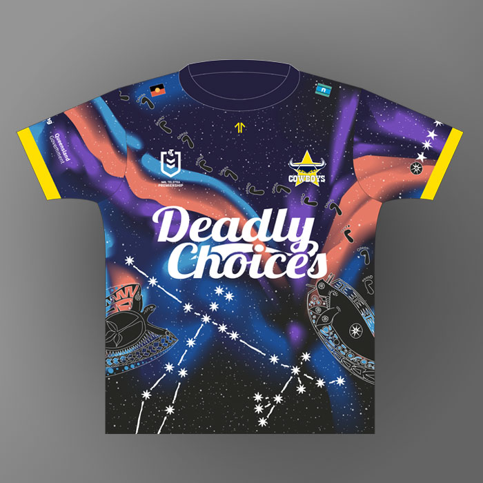 North Queensland Cowboys (shirt design 1)