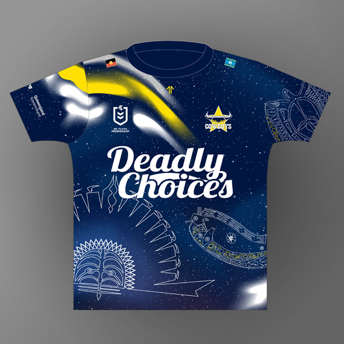 North Queensland Cowboys (shirt design 2)