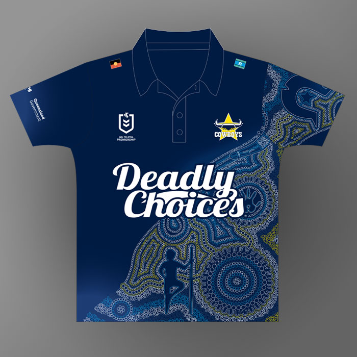 North Queensland Cowboys (shirt design 3)