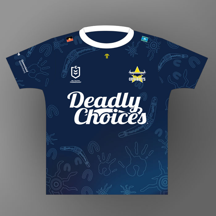 North Queensland Cowboys (shirt design 4)