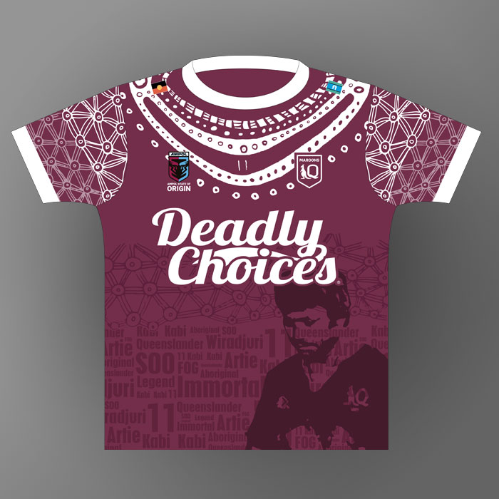 State of Origin QLD (shirt design 1)