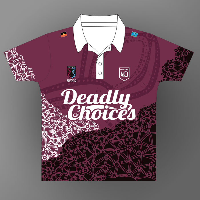 State of Origin QLD (shirt design 3)