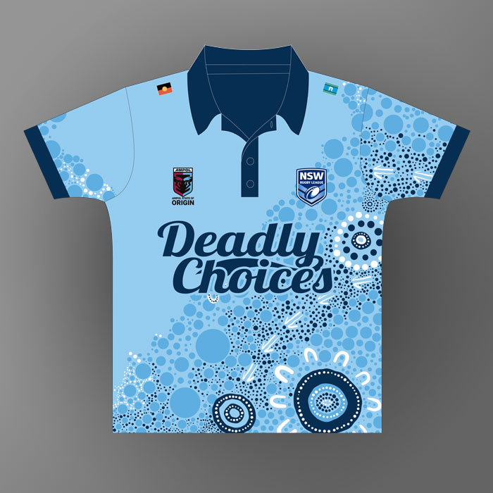 State of Origin NSW (shirt design 3)