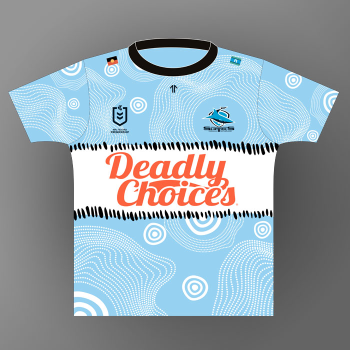 Cronulla-Sutherland Sharks (shirt design 2)