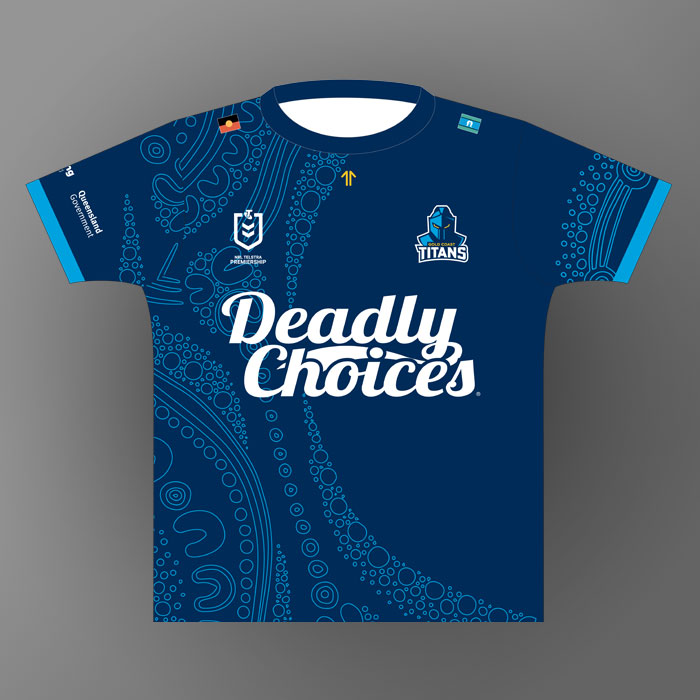 Gold Coast Titans (shirt design 3)